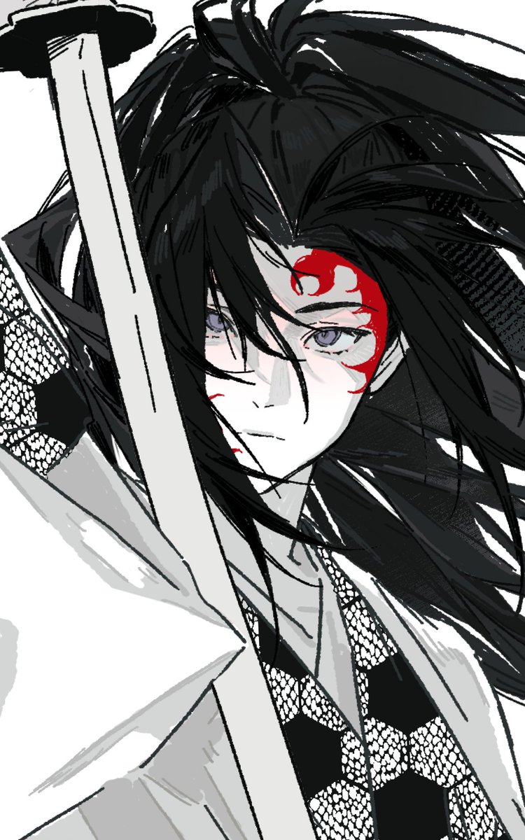 #黒死牟 #継国巌勝 #鬼滅の刃 
血是斑纹