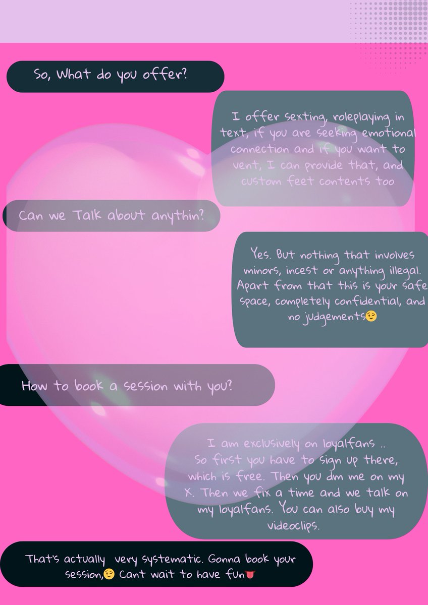 steps_sugar's tweet photo. Everything you need to know to get into touch with me.
#loyalfans #loyalfncreator #textmoderator #sexting #dirtytalks #flirts #eroticas #SensualStyle #feetfetish #feetcontent #richsaves #feetwprship #money #bigmoney #dirtytoe #feetgoddess #bookasessionwithme #fun #funhasbegun https://t.co/shfRPMSk5W