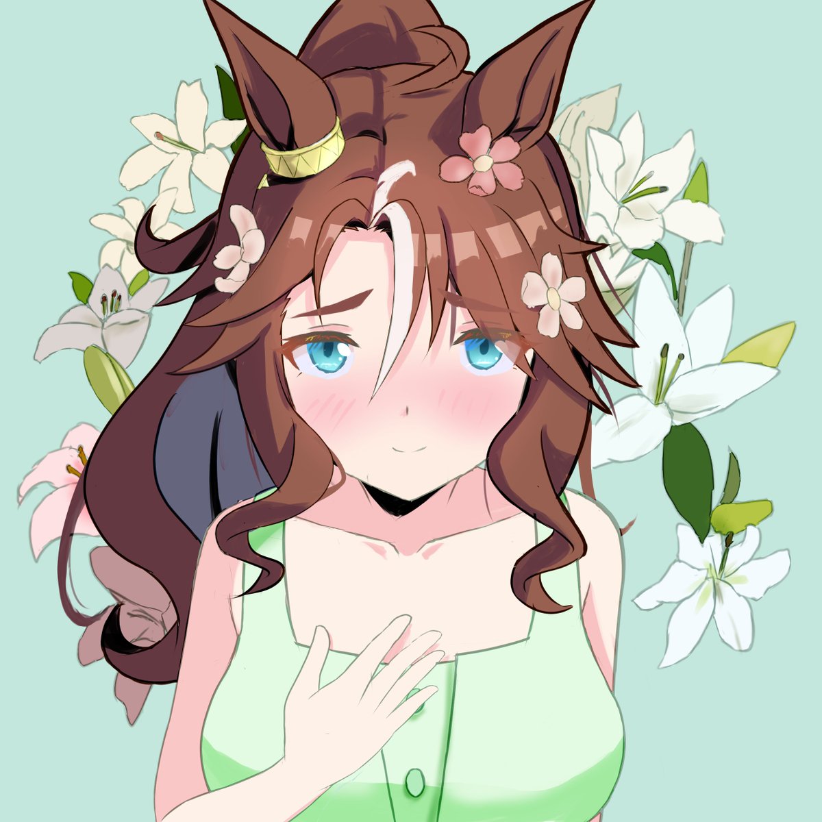 nagonago_SS's tweet image. パーマー
#ウマ娘　#umamusume