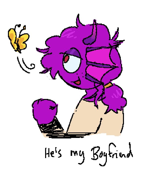 barrymalarry's tweet image. durple as salem 💭💭💭💭 #sprunki #SprunkiFanart #WOLF #raddy #durple #simon