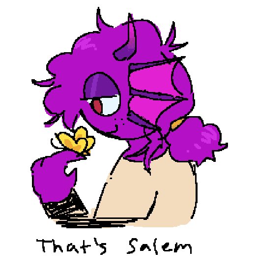 barrymalarry's tweet image. durple as salem 💭💭💭💭 #sprunki #SprunkiFanart #WOLF #raddy #durple #simon