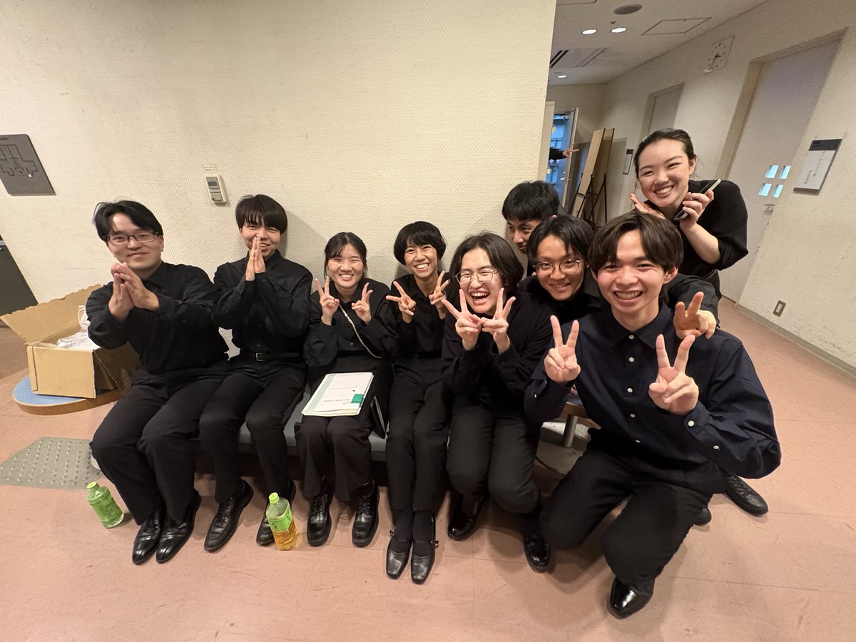 開場しました！！✨✨✨

団員も気合いバッチリです🎶🔥