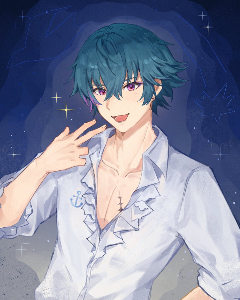 唔嗯，睡衣男明星！ #WuWaFanart  #Brant