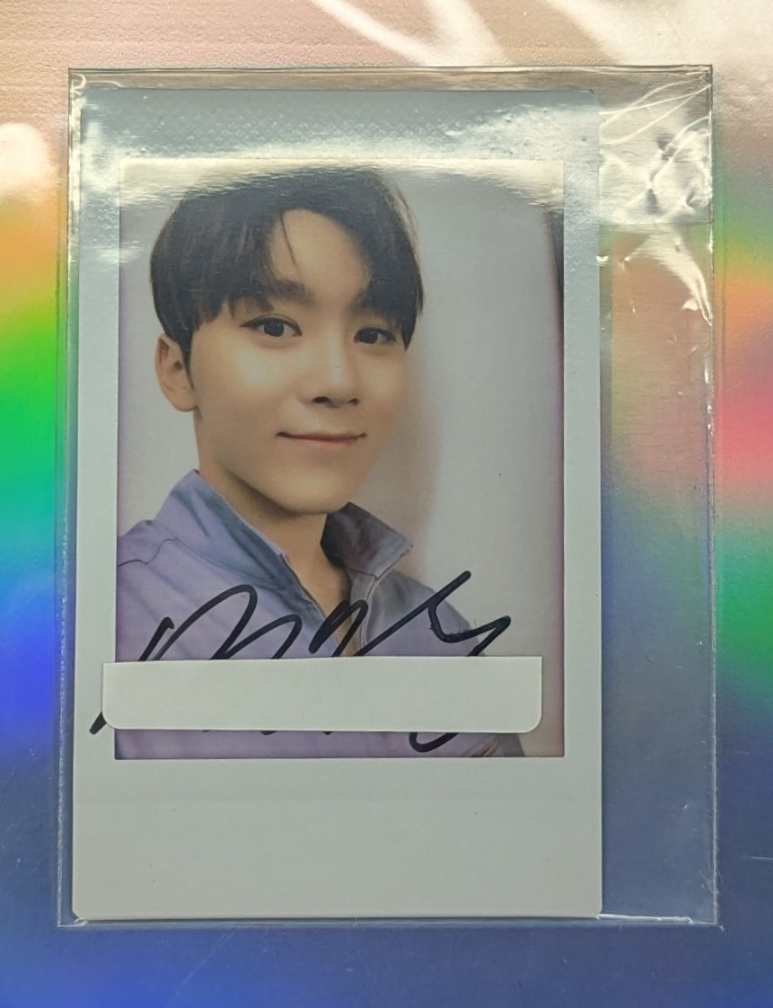 SEVENTEENのSEUNGWAN 直筆サイン入りチェキが入荷しました こちらは