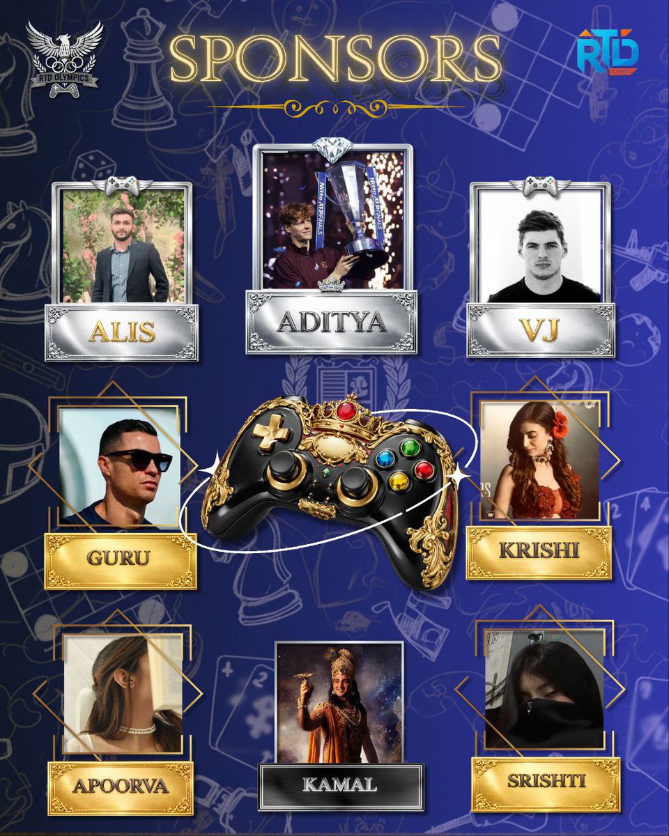 Welcome To RTD OLYMPICS.

This Game is Sponsored by These Wonderful People.

#RTDOlympics