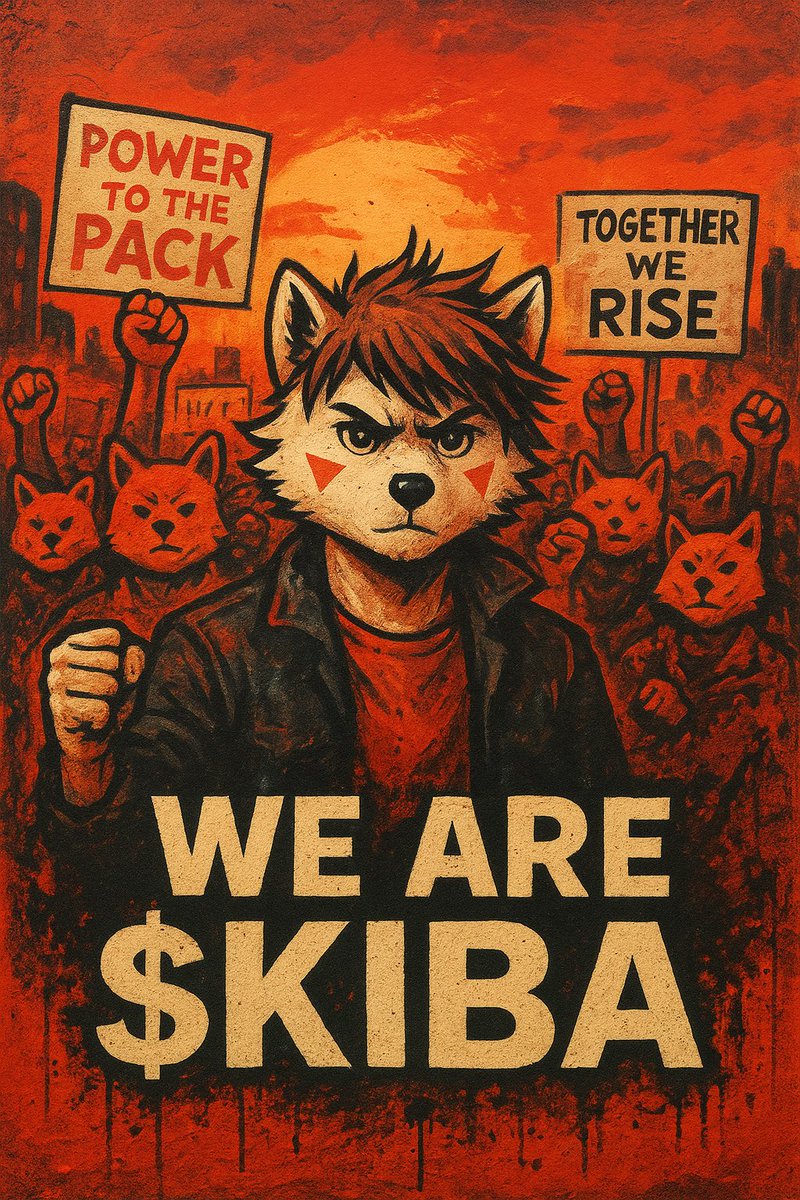 Day 161 posting  $KIBA Logo until it's
Above 100 million mc. 💪

$KIBA = Power To the Pack💪🤝
<a href="/KibaInuWorld/">Kiba Inu Official</a> <a href="/BrentlyETH/">Brently</a> 
<a href="/VitalikButerin/">vitalik.eth</a> <a href="/BrentlyETH/">Brently</a> <a href="/MustStopMurad/">Murad 💹🧲</a> <a href="/RAFAELA_RIGO_/">⭐RᗩᖴᗩEᒪᗩ 𝗥𝗜𝗚𝗢 ⭐</a> <a href="/CryptoWizardd/">WIZZ🥷 ( beware scammers )</a> <a href="/Pentosh1/">🐧 Pentoshi mostly afk until march</a> <a href="/bull_bnb/">BULL.BNB</a> #ETH #BNB #SOL #PEPE #SHIB #FLOKI #BullMarket