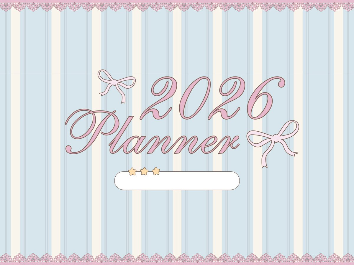 maqtmeow's tweet image. ⓘ pls kindly rt + like before use 💌

𝒢𝑖𝘷𝑒𝑎𝑤𝑎𝑦 ᧔ෆ᧓˚⋆.
🍥 digital planner 2026 (w/hyperlink) 

for personal use only !

˖  ࣪⊹ ഒ link in mention ⤵️

#แจกplanner #แจกpng #แจกไฟล์png #แจกไฟล์goodnote