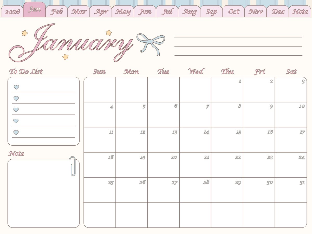 maqtmeow's tweet image. ⓘ pls kindly rt + like before use 💌

𝒢𝑖𝘷𝑒𝑎𝑤𝑎𝑦 ᧔ෆ᧓˚⋆.
🍥 digital planner 2026 (w/hyperlink) 

for personal use only !

˖  ࣪⊹ ഒ link in mention ⤵️

#แจกplanner #แจกpng #แจกไฟล์png #แจกไฟล์goodnote