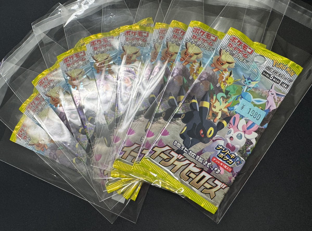 イーブイヒーローズ　バラパック 150パック　未開封パック イーブイヒーローズ 未開封パック バラ 1パックの通販 koyo