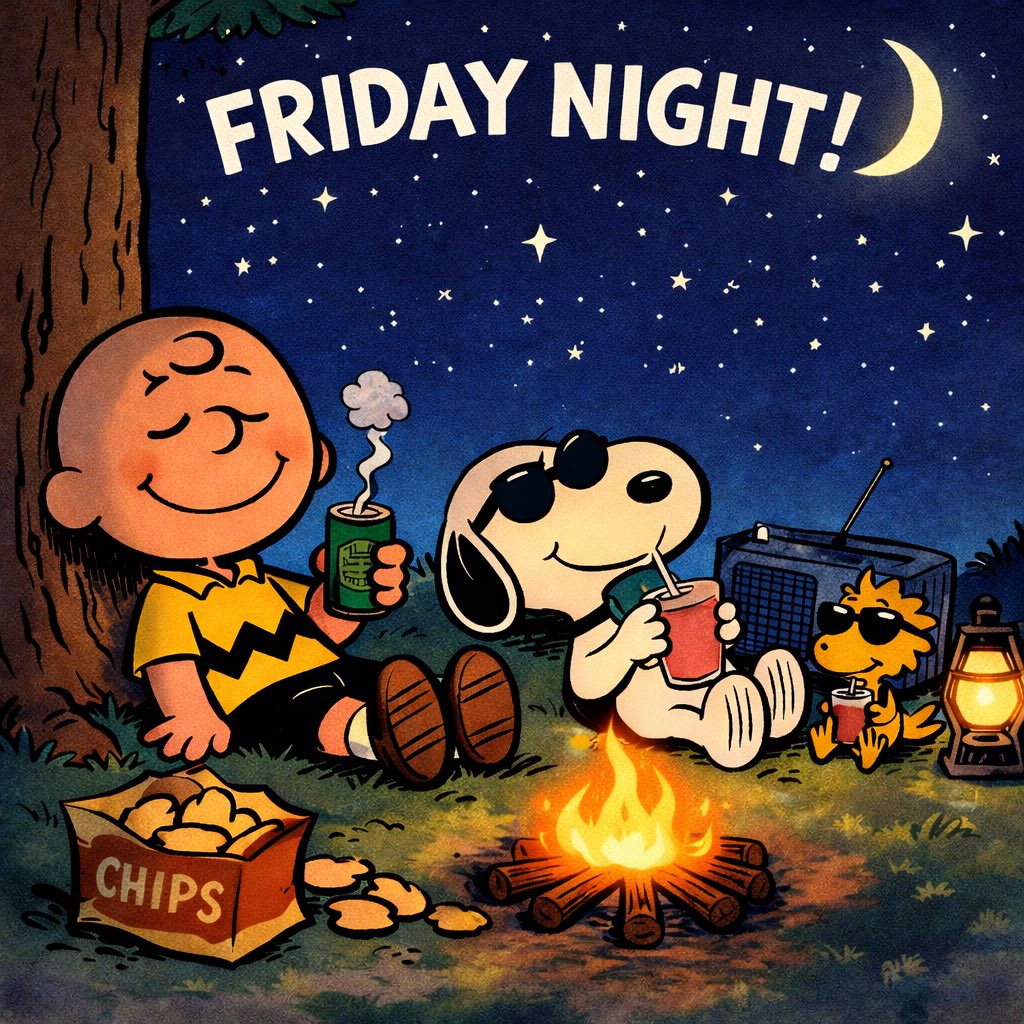 Happy Friday Night Everyone 🌞

If Friday had a love language, it’d be ‘leave me alone and let me relax, ⚔️🌹

#ThinkBIGSundayWithMarsha  #IQRTG 
#ShineOn 😽🐾💫🐶 #Snoopy😂😹