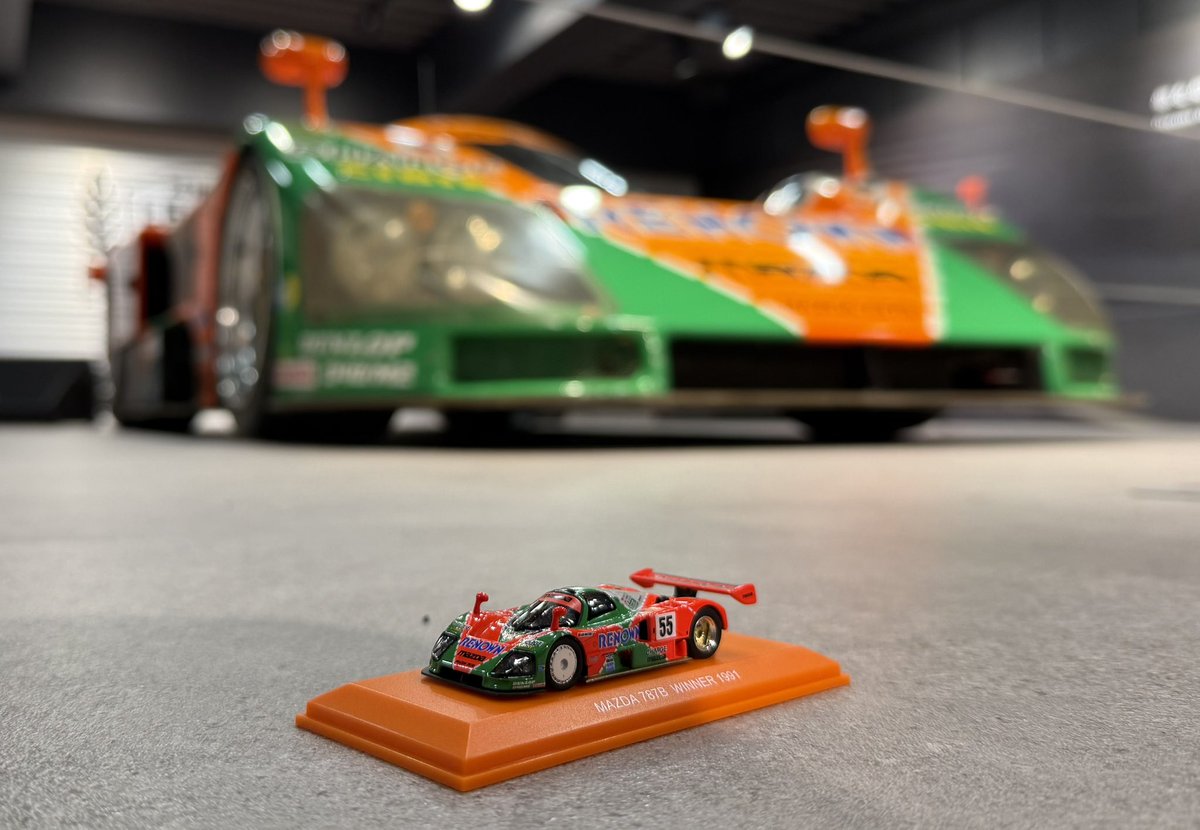 KYOSHO MINI CAR & BOOK No.22 MAZDA 787B 少量ですがオンラインで購入
