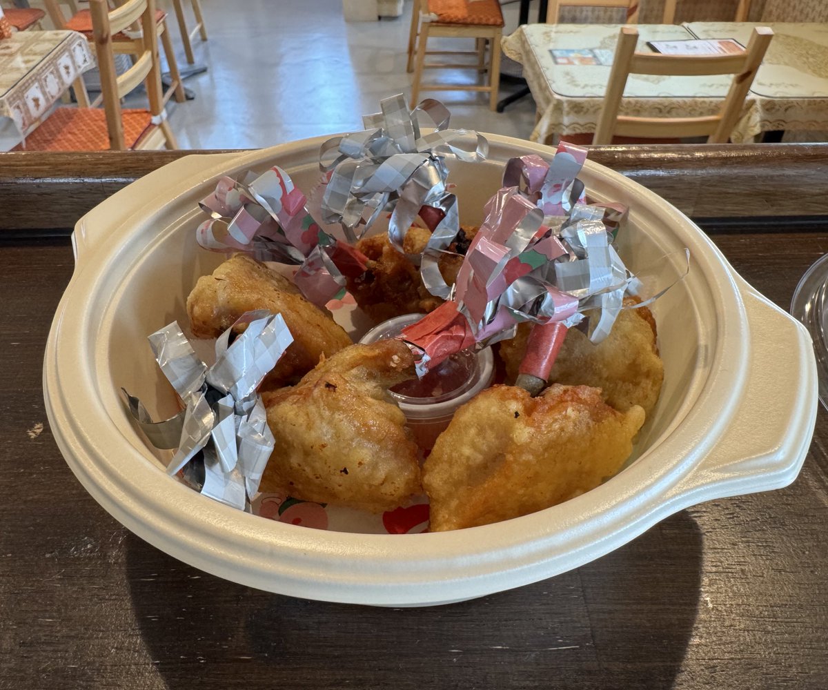 クリスマスチキン、本日より販売しております！ チキンのみのご購入