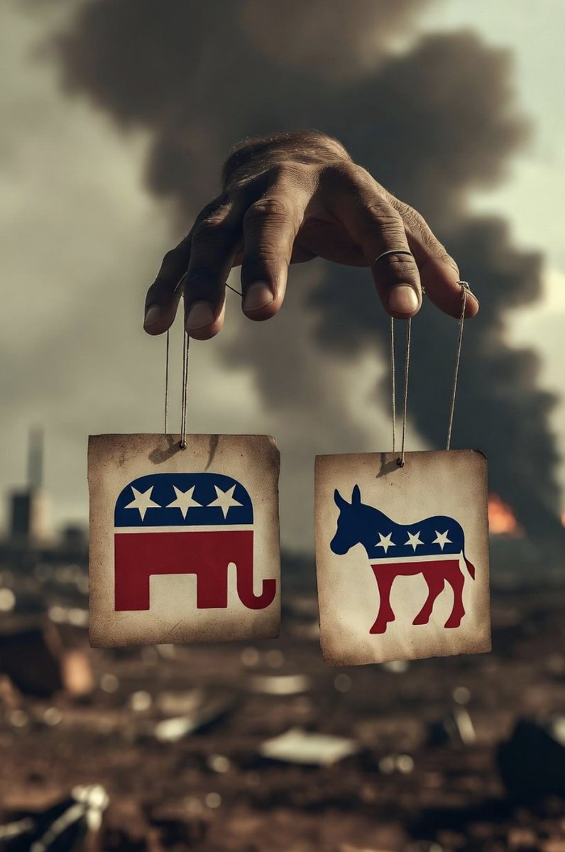 Spiro_Ghost's tweet image. Democrats vs Republicans Is Only Theater...

We Are ALL Being Played... Divide &amp;amp; Conquer...