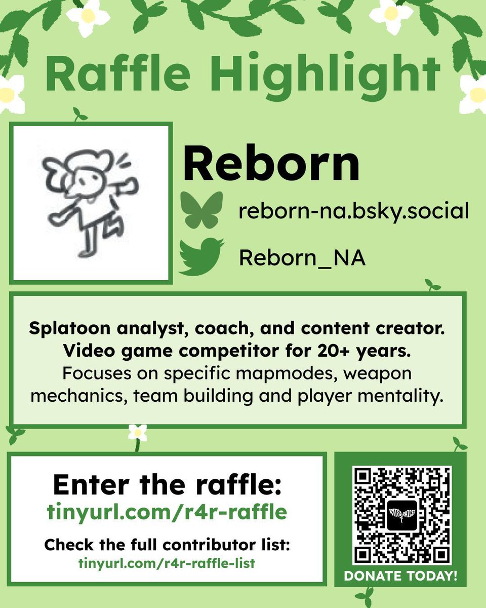 Next on our Raffle Highlight is @reborn_na! They are offering four 1-3 hour long sessions for either an individual or a team!