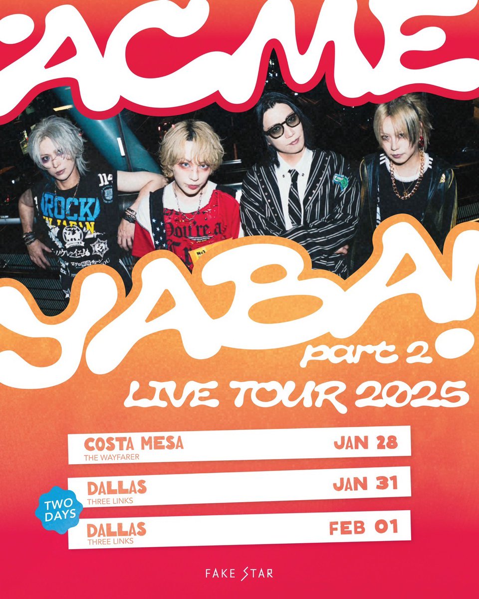 clubZy_Raimaru's tweet image. 『NEWS』

ACME まさかの「アメリカ追加公演・決定」！

club-zy.com/contents/10258…

#ACME
#clubZy