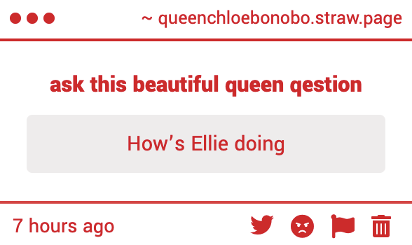 queenchloenobo's tweet photo. My Friends my Friends My Friends Ellie Is Ay Okay... Infact perhaps Due for An Emotion! https://t.co/9OrRLpFG1n