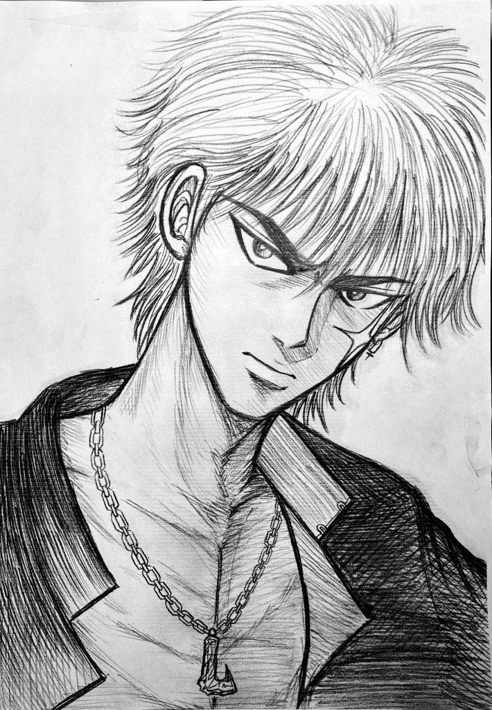 おはようございます☀
今日はこの喧斗達を少しずつリハビリ兼ねてペン入れしようと思ってます。①②は最近のお気に入りの表情まとめです。描き慣れて来て多少は前に戻りつつあるのかな⁇🤔
#布袋喧斗
#純情クロッシング 