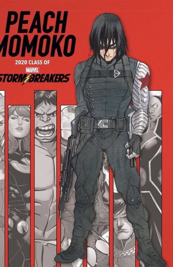 winterwidow__'s tweet image. bucky by peach momoko i love you
