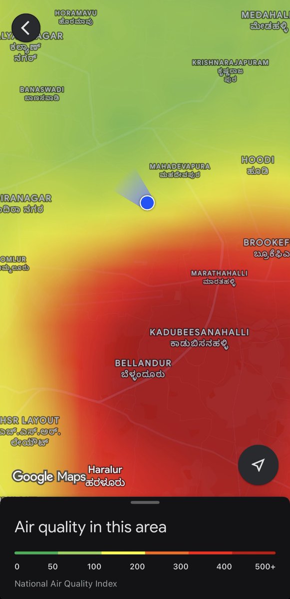No body is talking about the air quality of bangalore

<a href="/bengawalk/">Pravar</a>