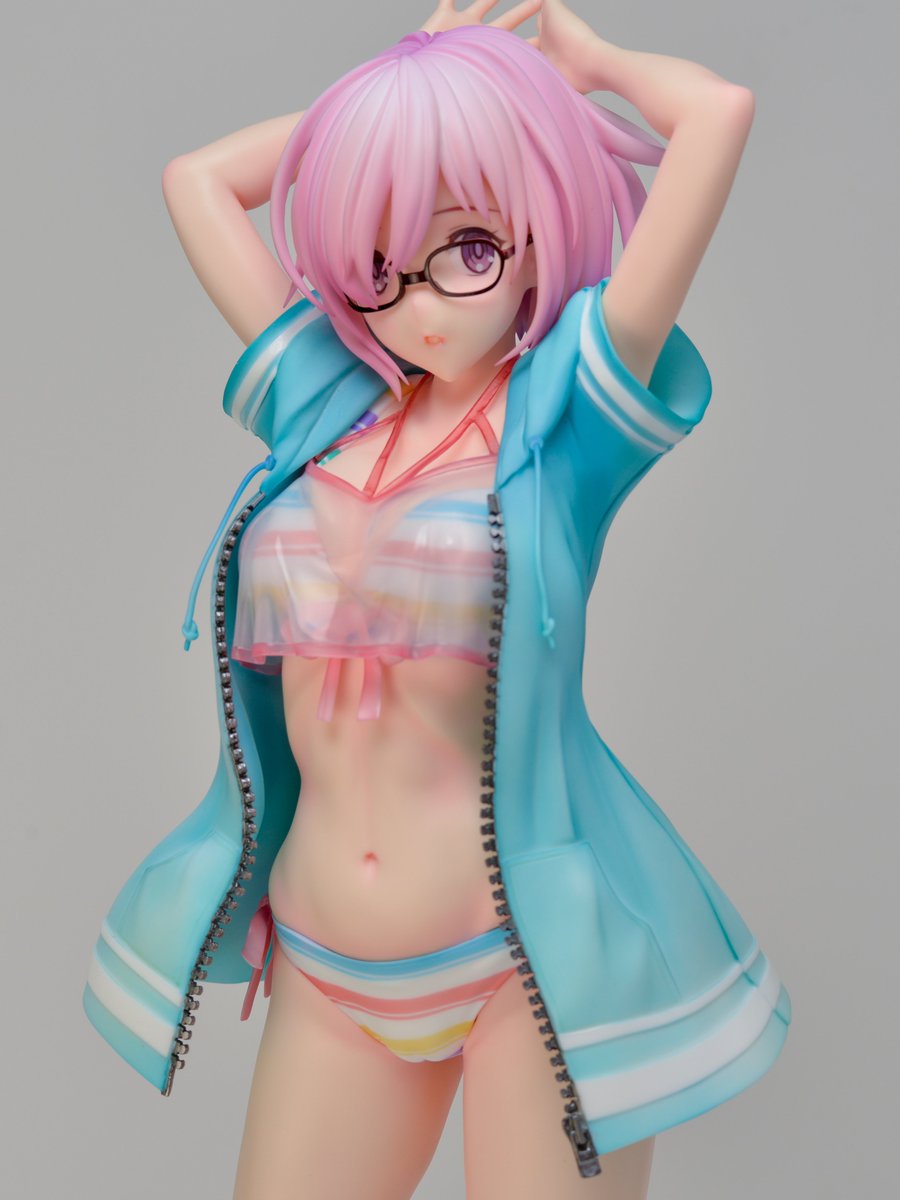 1/4常夏の水着マシュの塗装の参考です 2