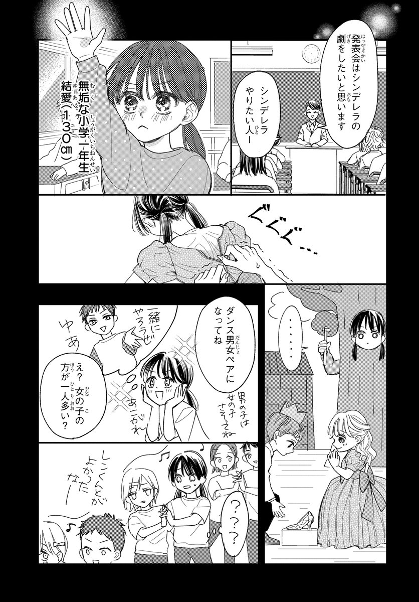 大きめ女子と小さめ男子の話(2/12) 