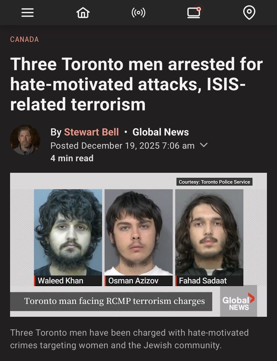 If you don’t think, 

what happened in Australia, 

can’t happen in Canada,

THINK AGAIN. 

Islamic extremists are a cancer on the world.