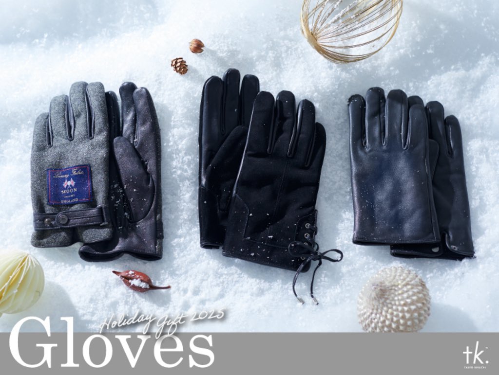 _tk1999's tweet image. クリスマス🎄前の最後の週末❗️
もう準備はできましたか？

これからの寒い時期におススメの手袋をご紹介🧤
付けたままでスマホ操作が可能なおしゃれグローブ

ギフトにいかがですか？
SHOPではギフトラッピング無料です。
ご来店お待ちしています😌

詳しくはコチラ↓
store.world.co.jp/s/brand/tk/blo…