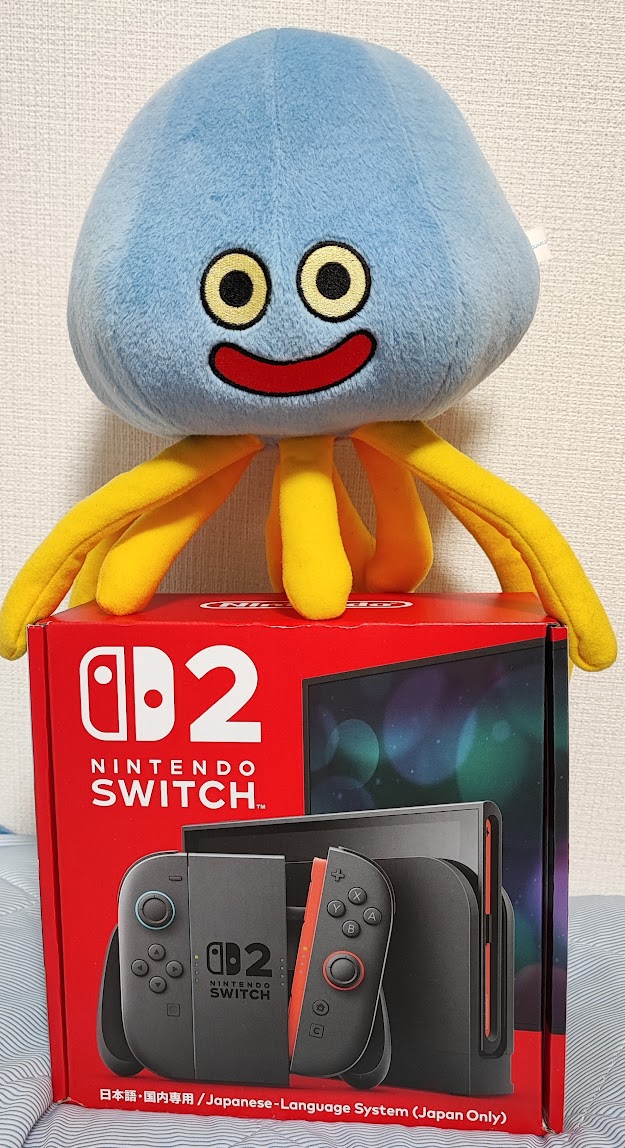 天気が良いので徘徊してたら普通にSwitch2が売ってたので買ってしまっ