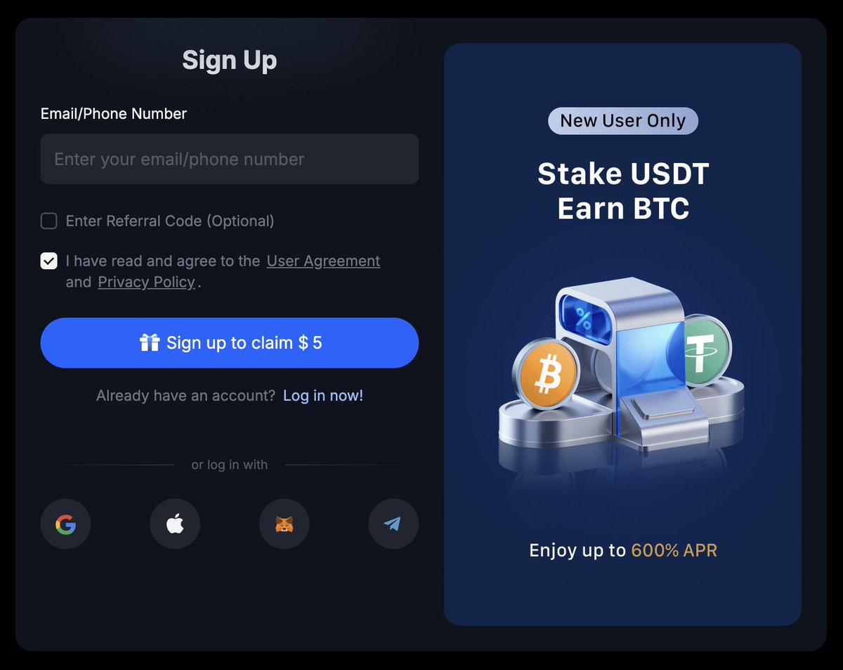 Do you know that you can stake USDT and earn $BTC on #MEXC? ✊

<Not #mexc_is_scam #stopMEXCAbuse #MEXCFreeze>