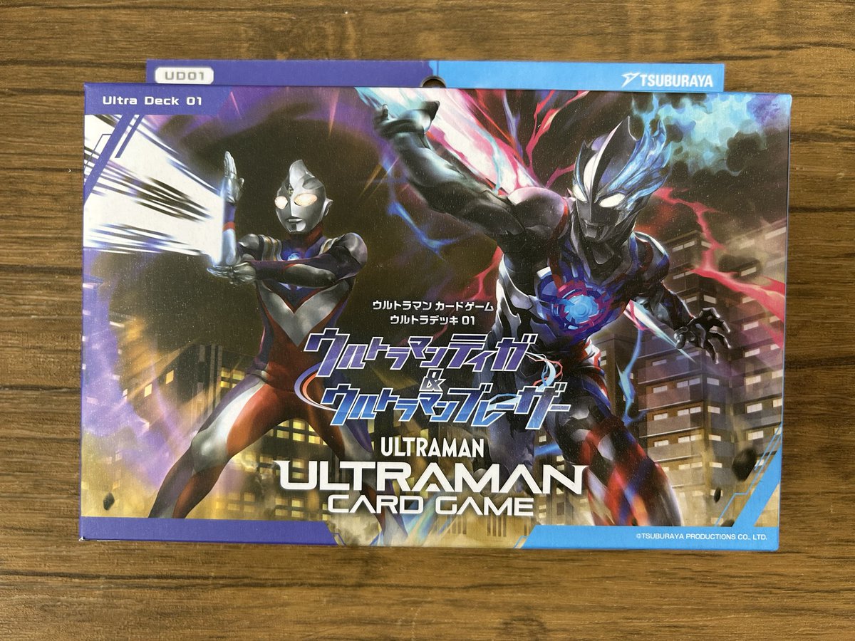 ✨新作情報✨ #ウルトラマンカードゲーム #ウルトラデッキ01