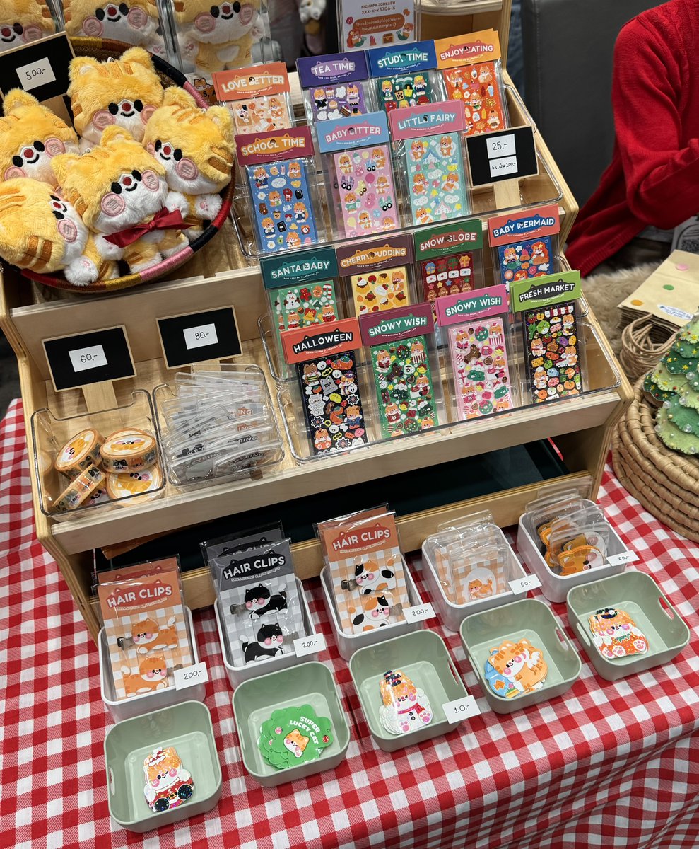 🎄𝐀𝐓𝐓𝐄𝐍𝐓𝐈𝐎𝐍 𝐏𝐋𝐒 🐈
เปิดร้านแล้วค้าบ 🙇🏻‍♀️
#IFEXPOWINTER25

🔖 บูธ C03-C04 ✱
📅 วันเสาร์ที่ 20 ธันวาคม 2025 ✱
✴️ Paragon Hall ชั้น 5
🚪 ค่าเข้า 120.- (ซื้อบัตรได้หน้างานค่ะ)