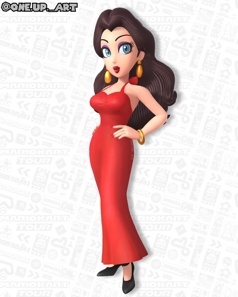 ooneupart's tweet image. Remade Pauline's tour render 🏁✨

#mariobros #mayorpauline #3dart
