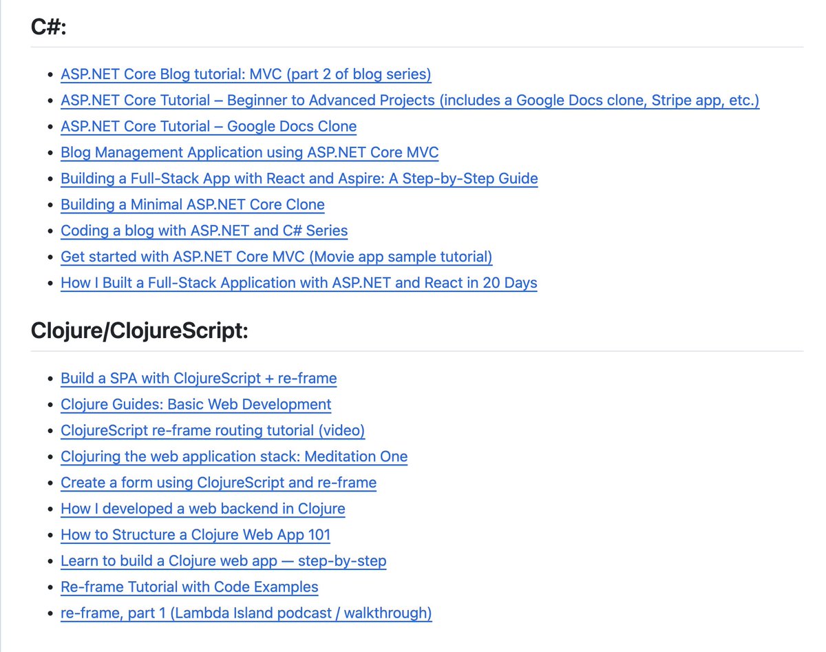 nuannuan_share's tweet image. 这个爽爆了！

GitHub上居然有人整理了上百个编程项目教程🔥

Python、JavaScript、C++全都有，照着做就能学会

程序员都该去翻翻⬇️
🔗 github.com/ckissi/Learn-b…