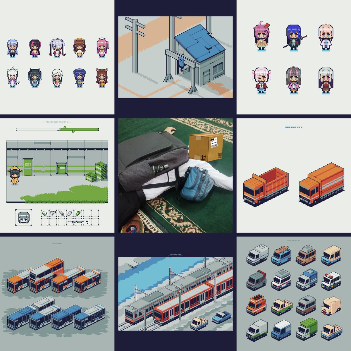 It's my turn for 2025 Art vs Artist!

Big improvement in Character and Isometric drawing!!