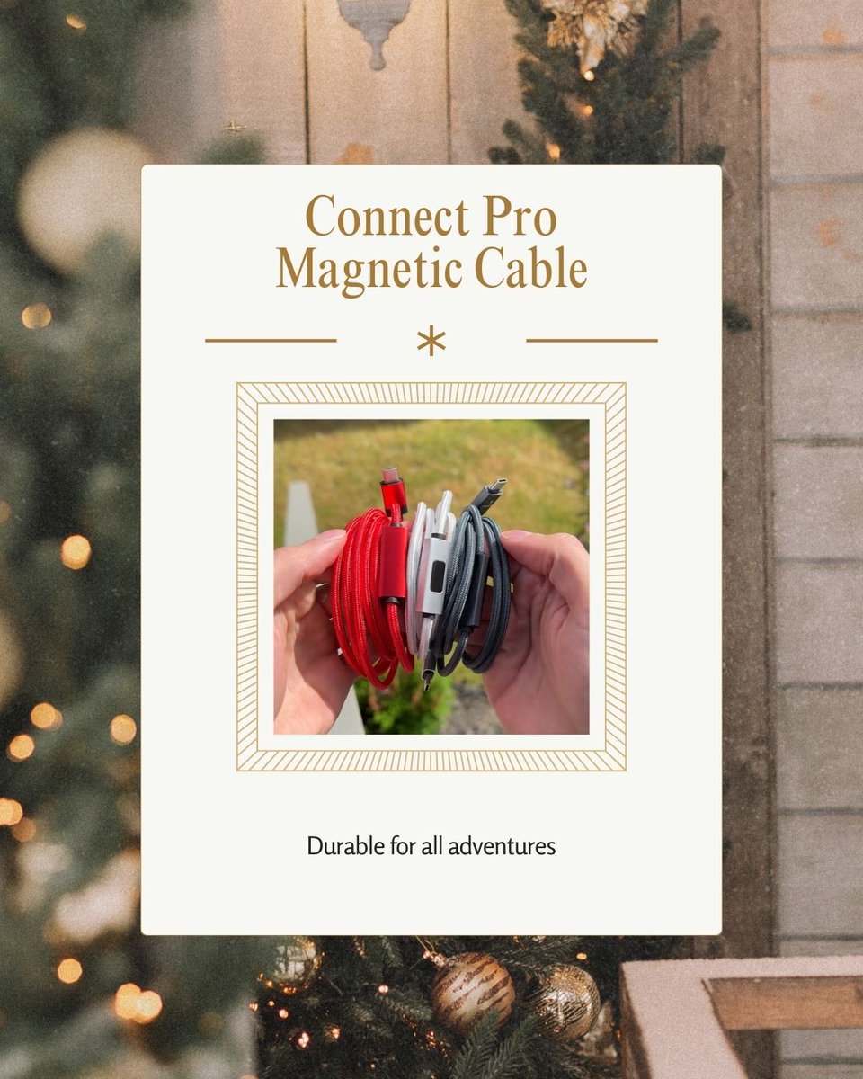 chargeasap's tweet image. Travel light, charge everything.📱💻⌚⌨️🖱️📷🎮🎧

A cable that keeps your holiday trip smooth and clutter-free.✨

Shop for clutter-free travel gifts at chargerasap.com 🎁
.
.
.
.
.
#usbcable #chargingcable #techgadgets #coolgadgets #computeraccessories #laptop #iPhoneAir