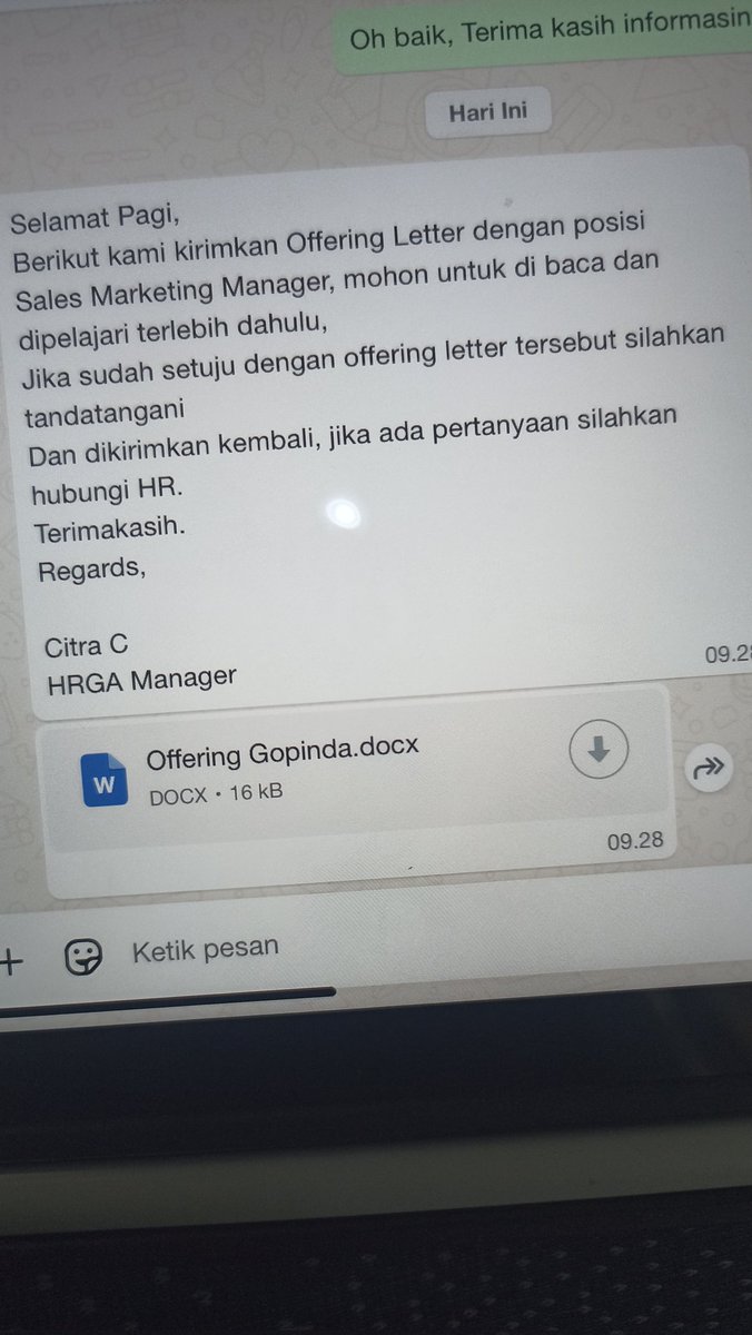 Alhamdulillah... This really happen to me.