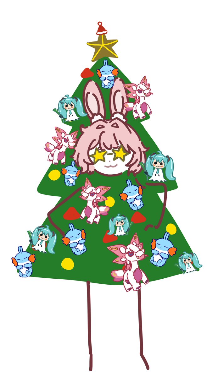 🎄Today's Christmas tree decoration is—Mimikyu!
🔗puffo.net/product/10cm-m…
      
#Mimiku #MIku #Mimikyu #Pokemon #HatsuneMiku