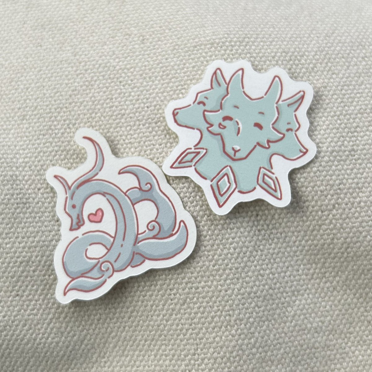 ふにゃふにゃシールできたよ〜！ #wriolette