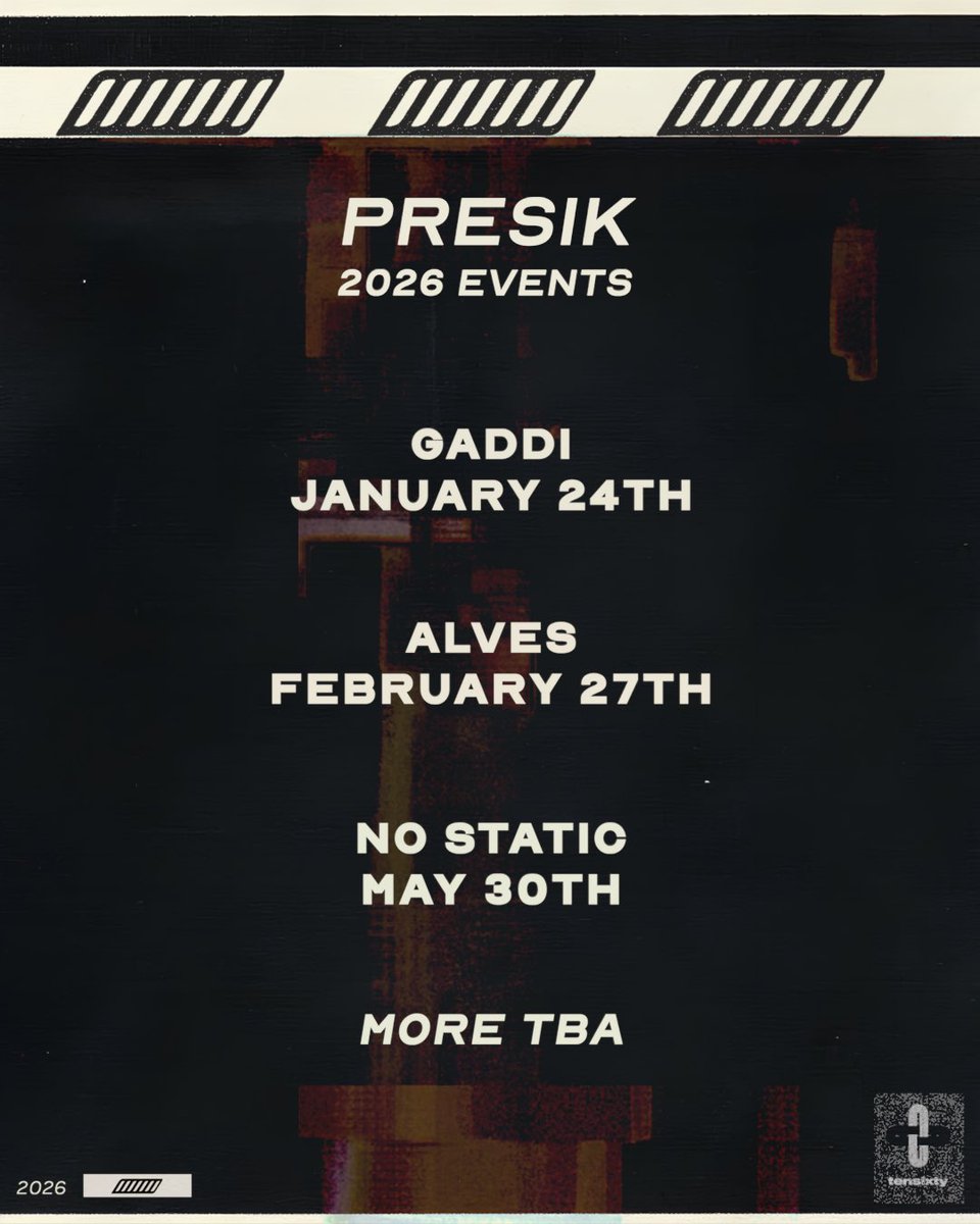 Hi twitter I may be an artist and dj too, but i run shows and these are some of the shows we’re bringing to San Diego.

Check @Presikevents on instagram 👀