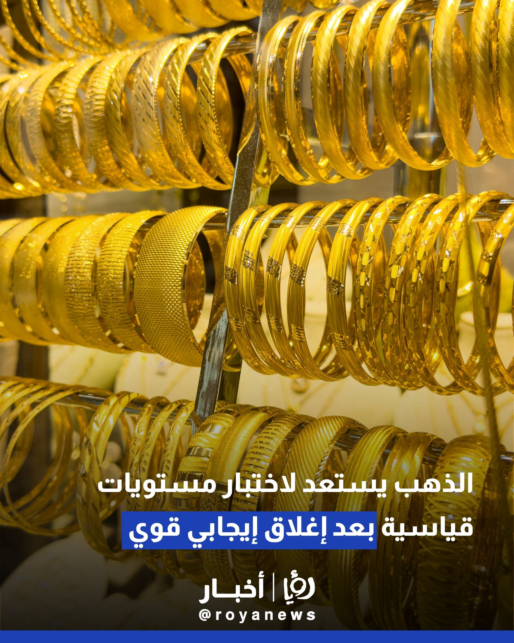 الذهب يستعد لاختبار مستويات قياسية بعد إغلاق إيجابي قوي 