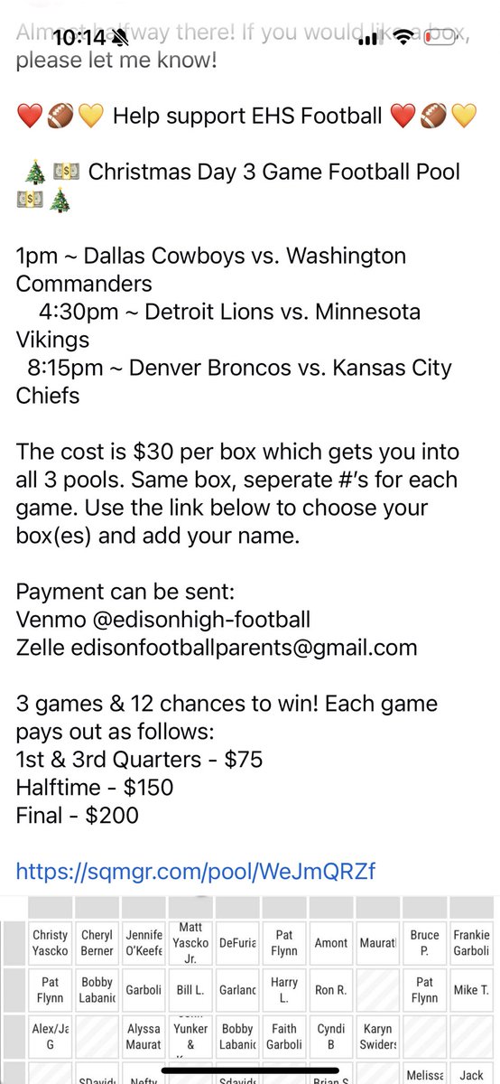 Edison HS Football tweet media