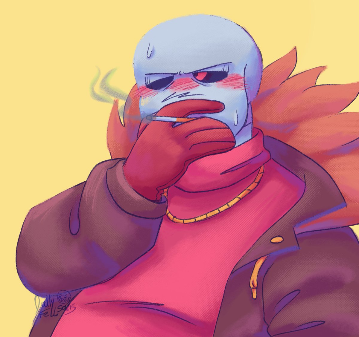 dailyfellysansy's tweet image. ★ day 121.
Dude, i'm so tired todaaay
#fellsans #underfellsans