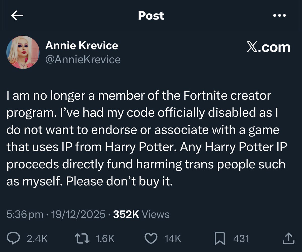 Annie Krevice tweet media