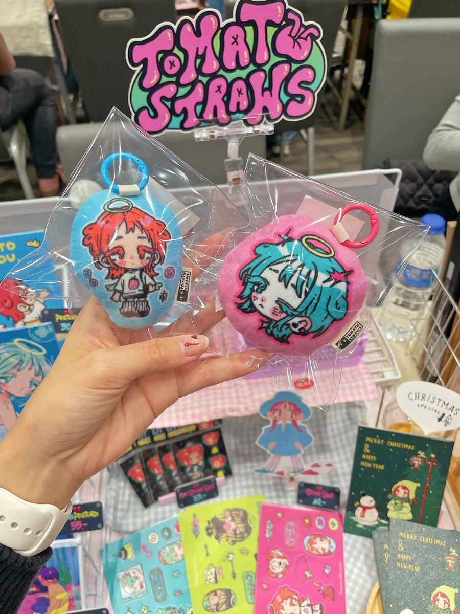 tomatostraws's tweet photo. มาเยี่ยมน้องใหม่ได้ที่ บูธ L13-16~ 🎄💖
#IFEXPOWINTER25 #tomatostraws https://t.co/9DFJzBjZtS