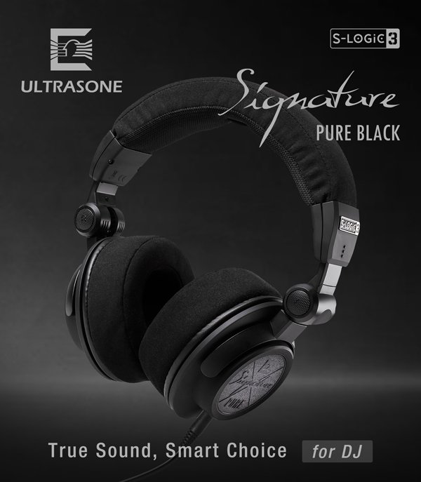 本日発売日】 ULTRASONE エントリーDJモニターヘッドホン、Signature