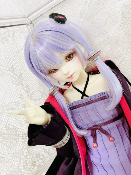 ゆかりさんドールは飾ってるだけでQOL爆上がりしてます。美しいね 