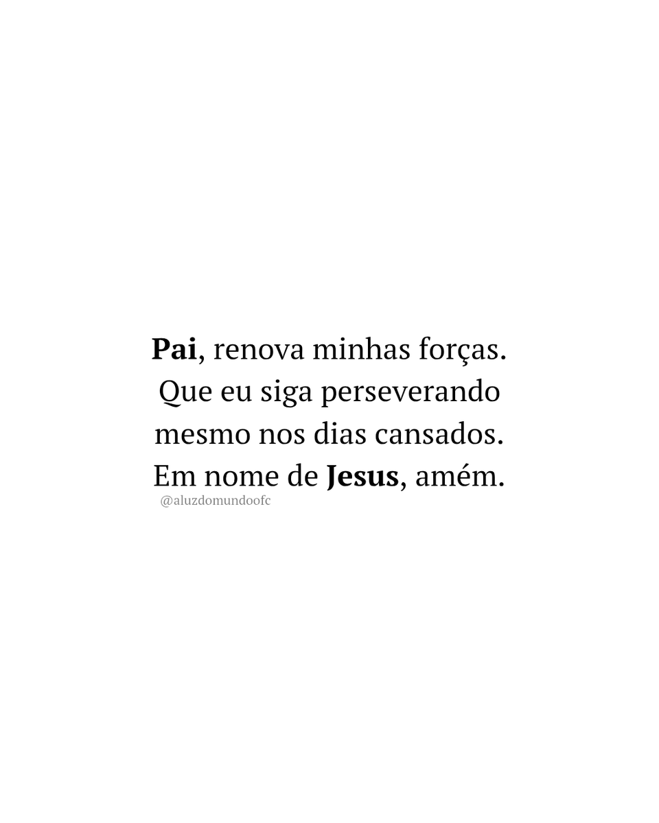 Digite: AMÉM!