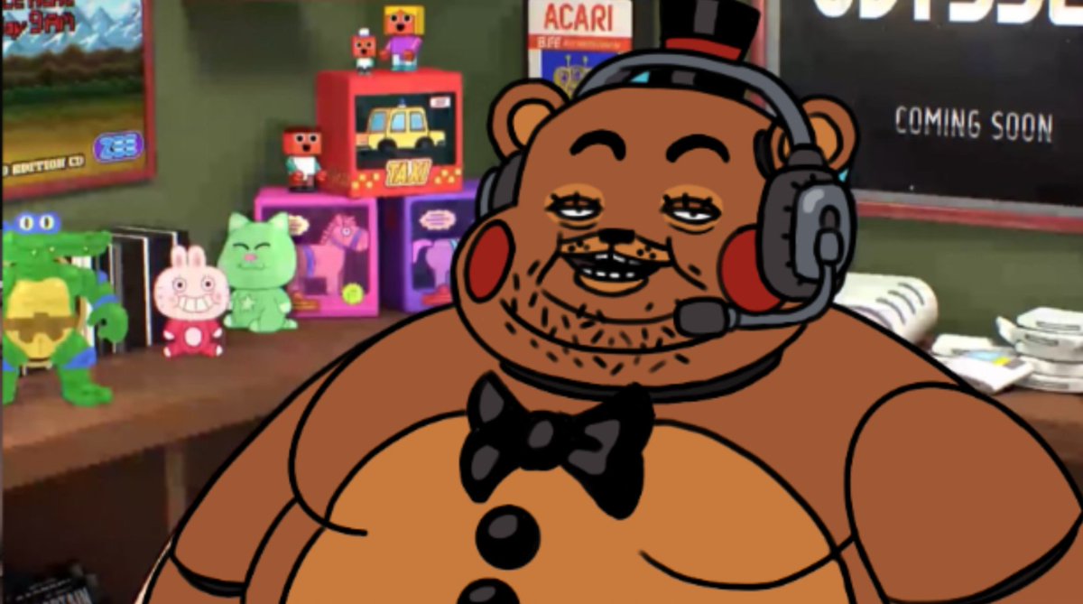 micypoo's tweet photo. I love having free will so here's gamer Toy Freddy
#FNAF #fivenightsatfreddys #fnaf2 #fnaf2movie #ToyFreddy #UCN #fnafUCN #ultimatecustomnight https://t.co/Kgk15zEVcE