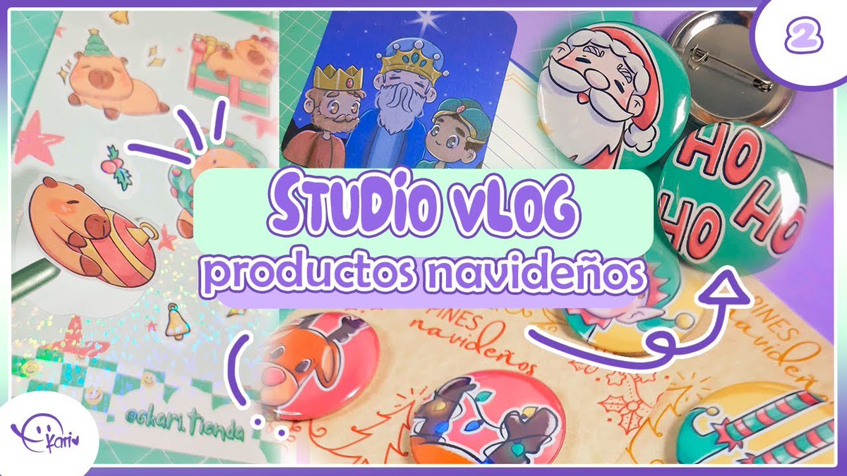 CKaripy's tweet photo. Videito de productos navideños 🎄✨️
Míralo aquí 👇🏻
https://t.co/Wphi0HmrUk
.
#studiovlog #productosnavideños #YouTube #art #emprendimiento https://t.co/vzvASyxUVL