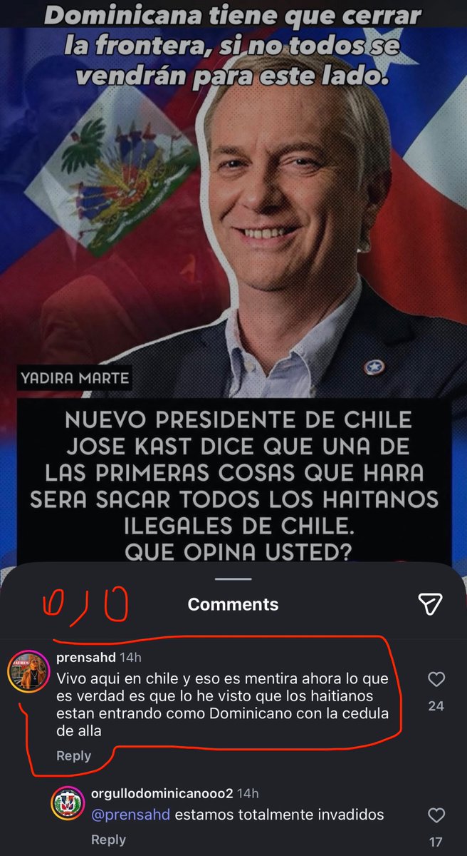 ottoblue85's tweet photo. @yonleiby Y llegan los vecinos a Chile con cédula dominicana no se puede permitir que emitan la cédula dominicana con ese desorden https://t.co/xVMzBdB6i3